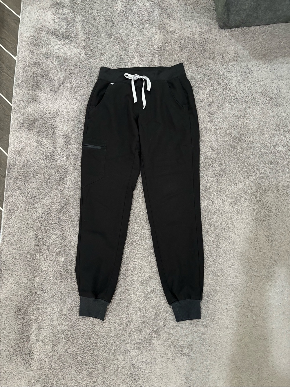 XS FIGS Black Scrub Pants